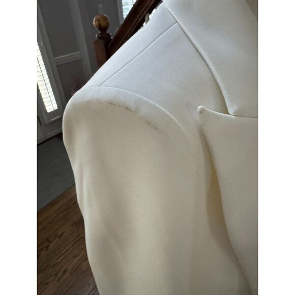 Zadig&Voltaire Women's Back Letter Wings Pressed Diamond Simple Jacquard Blazer - Picture 8 of 12